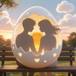 soft-boiled egg socializing