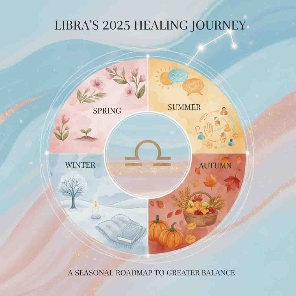 Libra 2025 seasonal healing roadmap balance progression